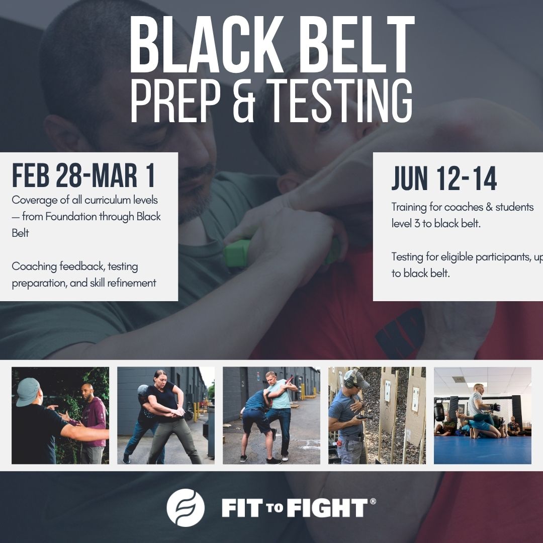 Modern Krav Maga™ Black Belt Prep and Test