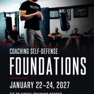 Coaching Self-Defense: Foundations - Jan 22-24, 2027