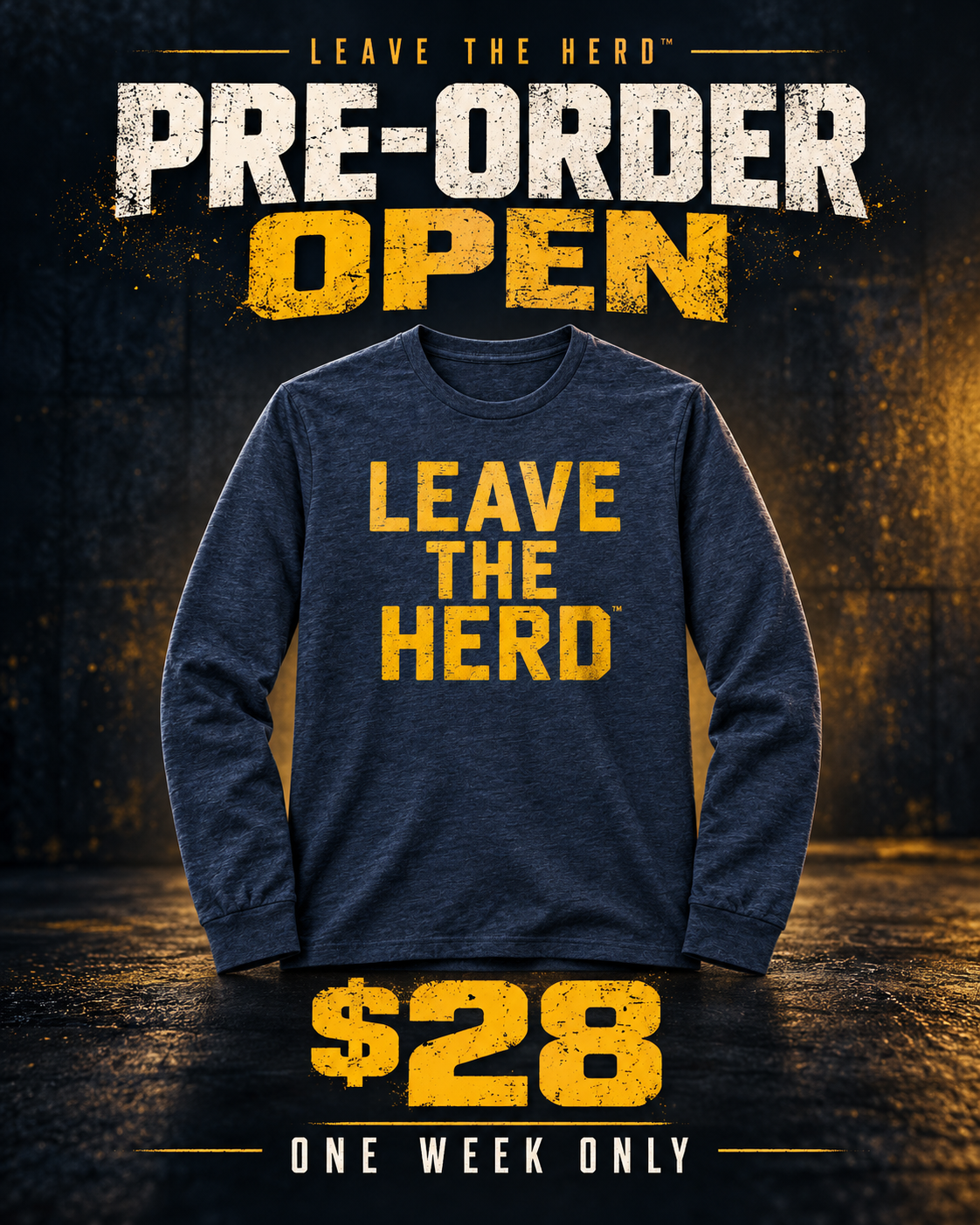 Leave the Herd - Long Sleeves